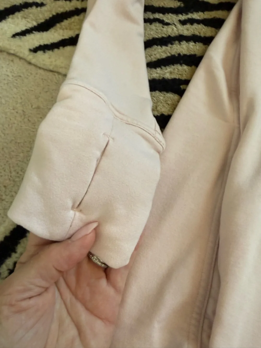 Lululemon Warm Down Funnel Neck Light Pink Size 12 Style Number: W3DSJS